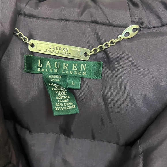 Ralph Lauren purple Quilted vest - Picture 2 of 3